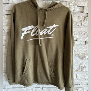 Float hooded sweatshirt
